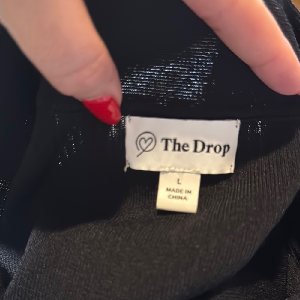 The Drop Black Ribbed Set - Picture 3 of 6